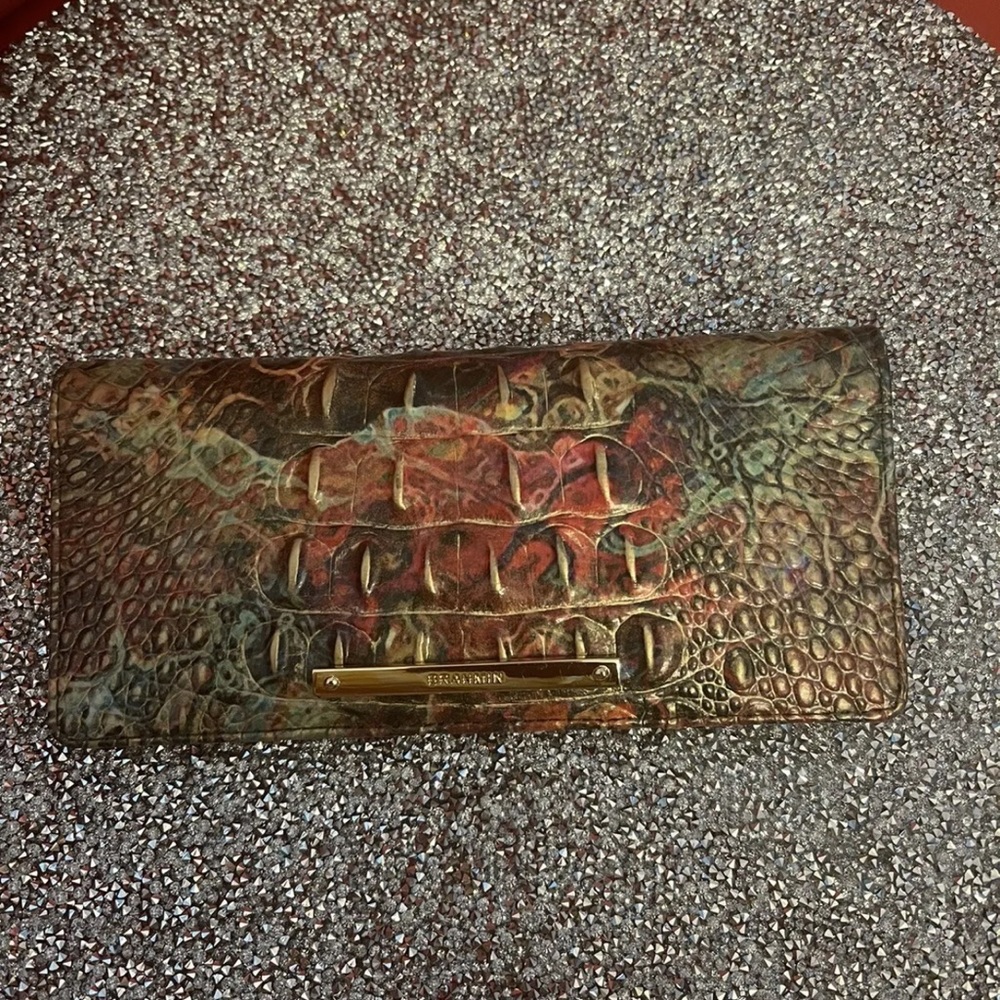 BRAHMIN ADY WALLET AMMOLITE